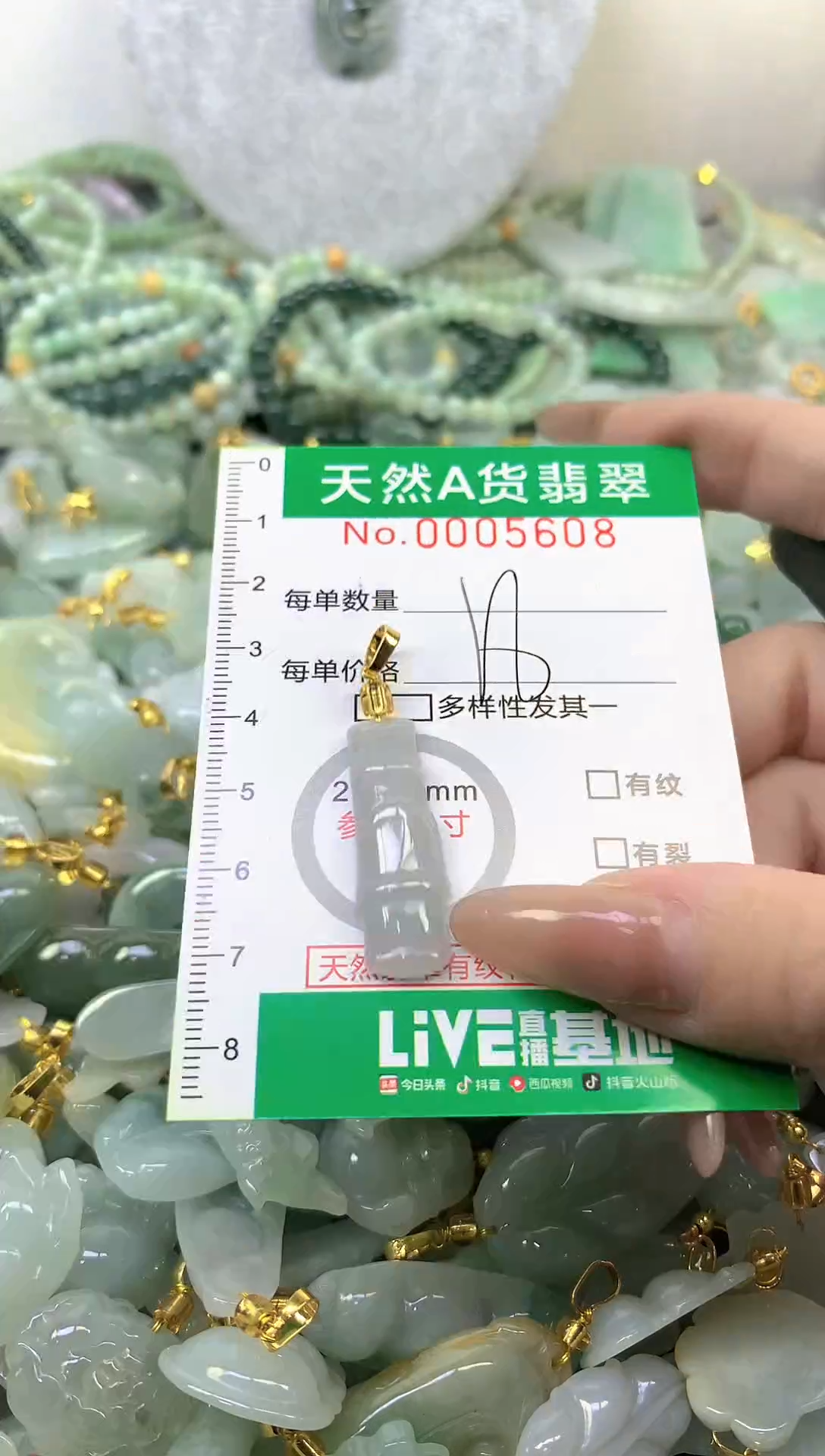 颈饰未镶嵌翡翠未镶嵌纯天然A货翡翠