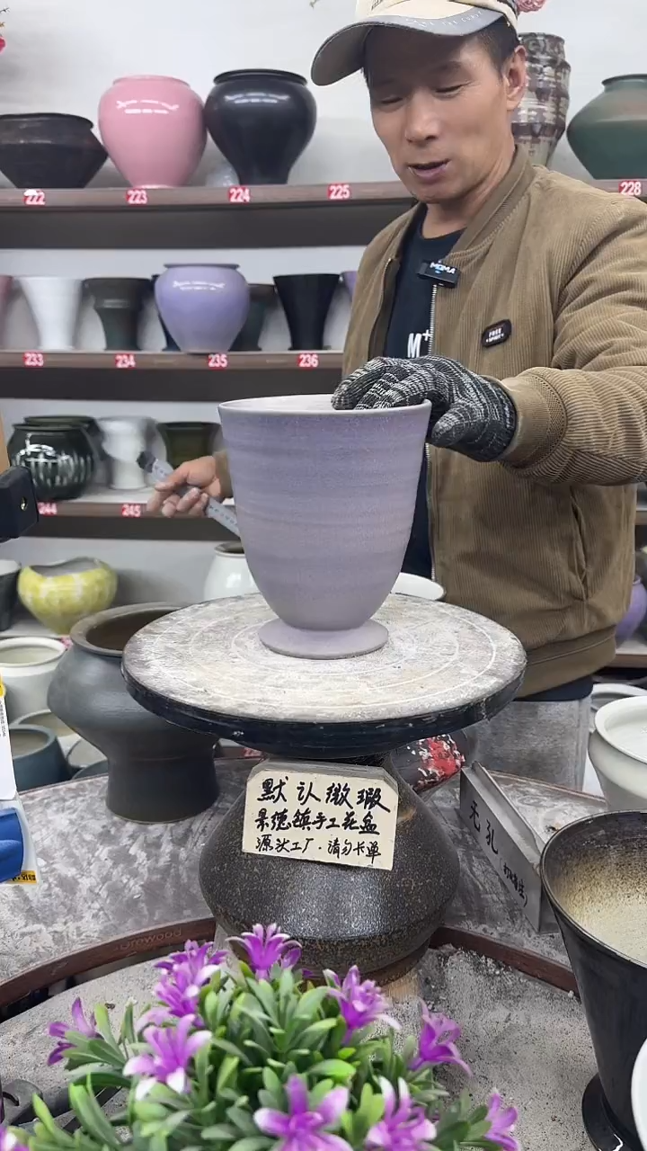12-4-高18口15瑕-花盆