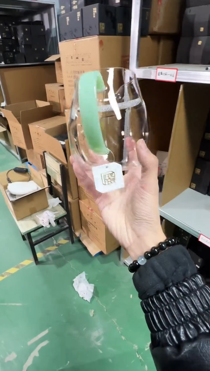 简易煮茶器绿玉色 晶焱金标