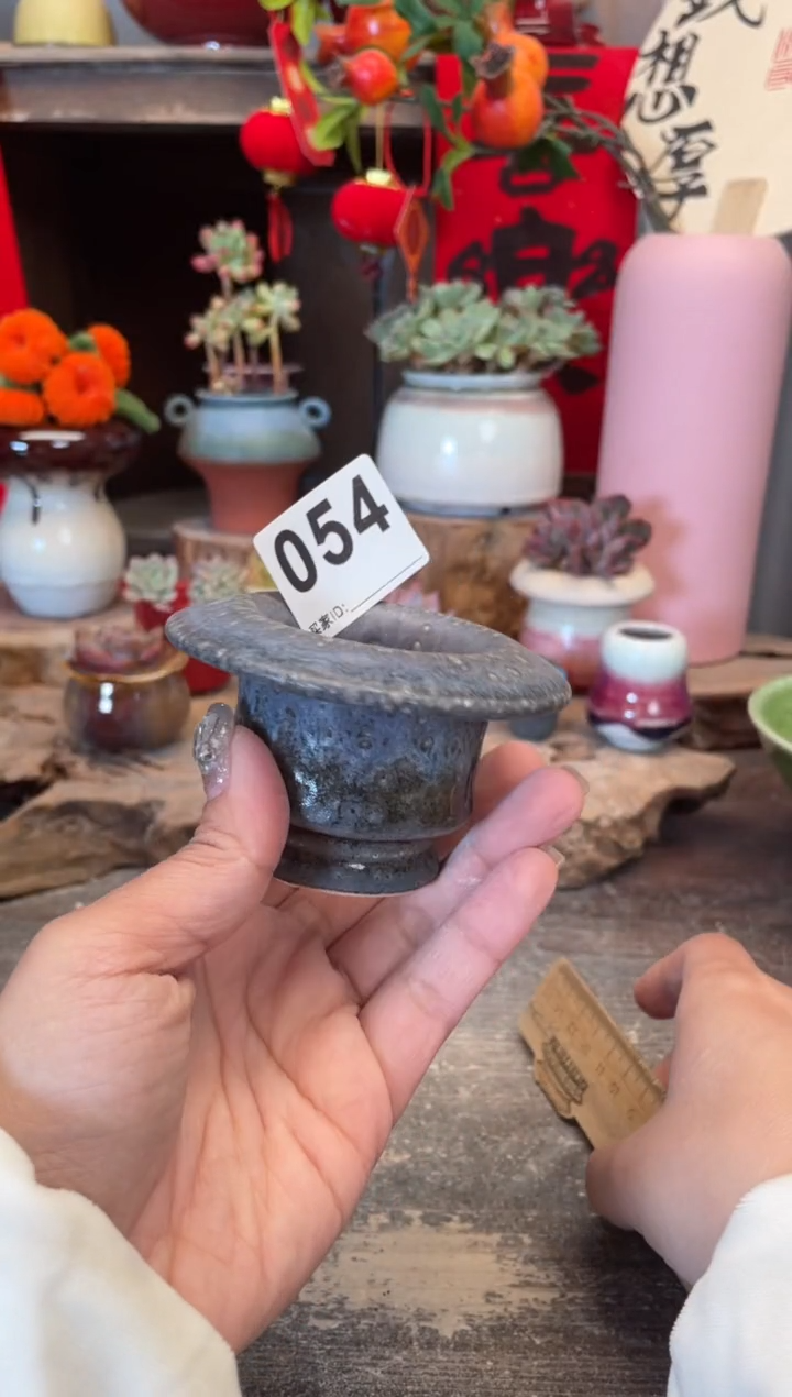 【闪购商品】摆件054知木小芳花盆