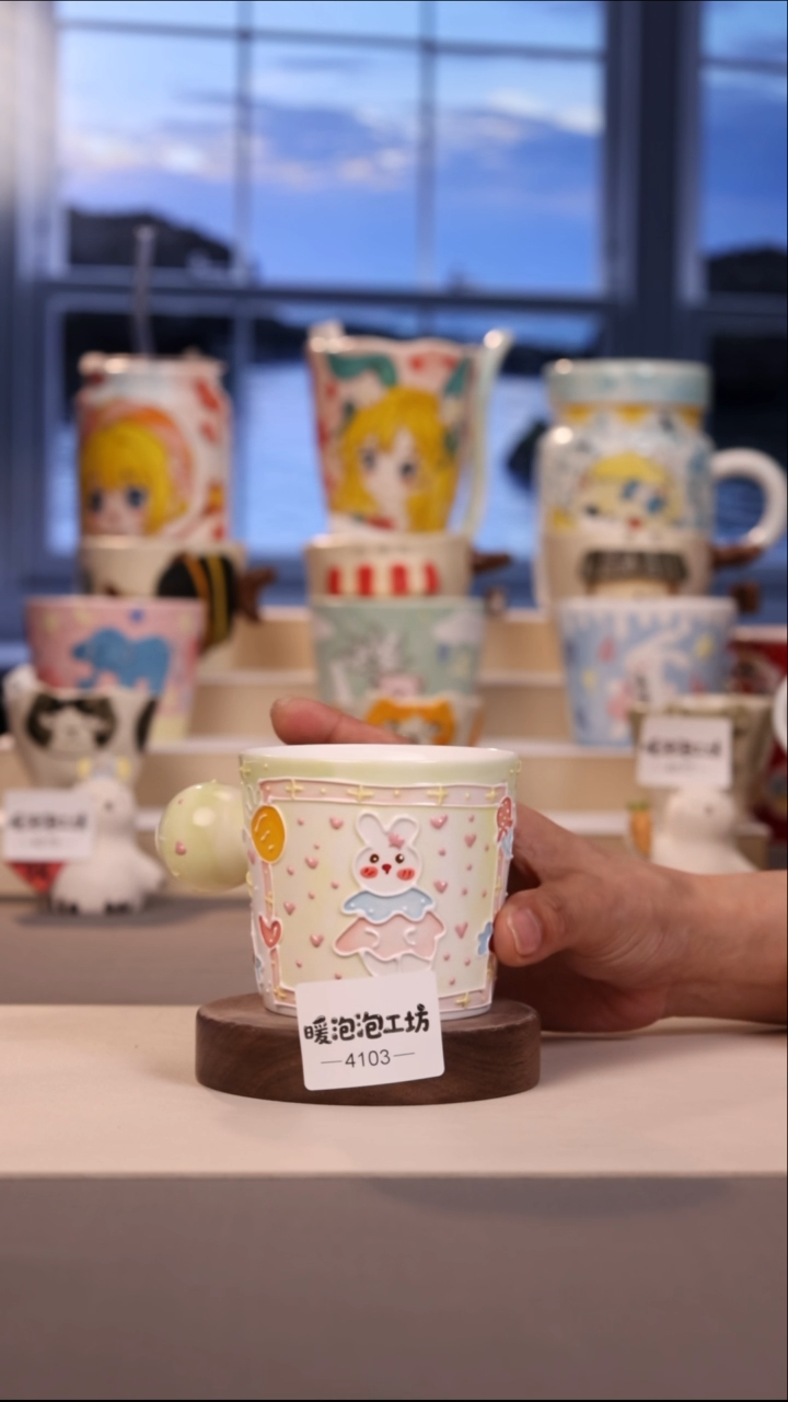 摆件景德镇原创手工陶瓷4103