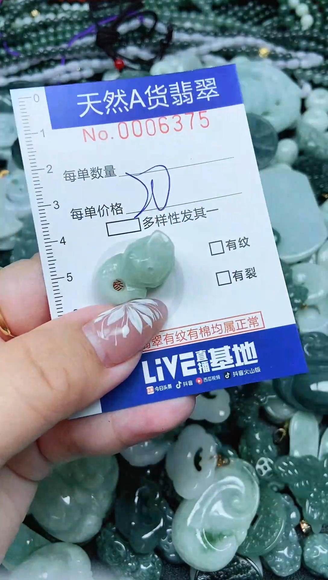 颈饰未镶嵌翡翠天然A货 支持复检