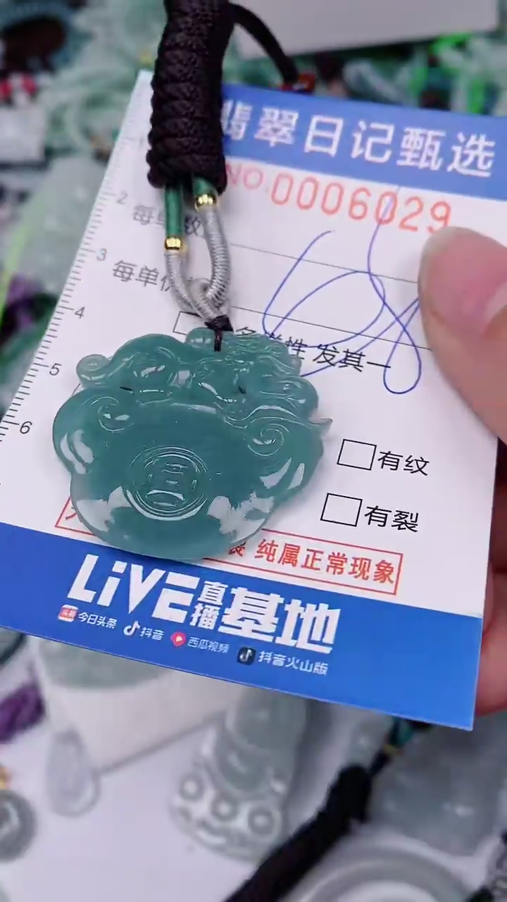 【闪购商品】翡翠颈饰未镶嵌00006029