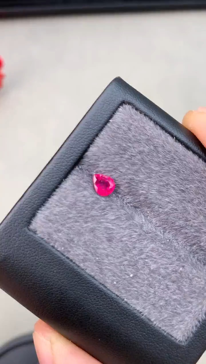 【闪购商品】定制红宝石裸石未镶嵌0.67ct 缅甸老烧红宝