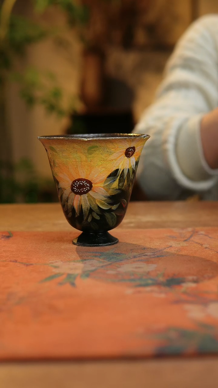 【闪购商品】瓷片1921景德镇手工手绘釉下彩高温瓷