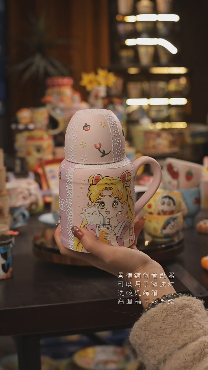 景德镇釉下彩绘设计师款式陶瓷