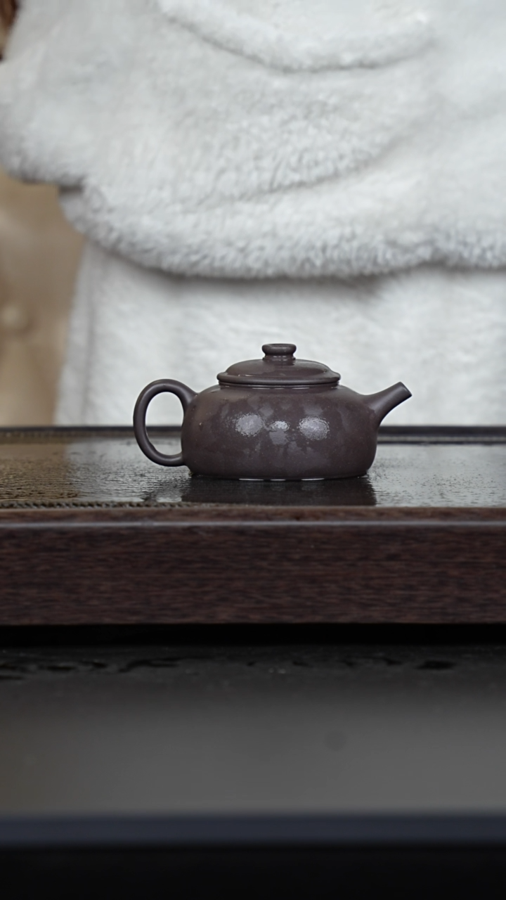 【闪购商品】紫砂茶壶微瑕至纯天青泥香岩居士