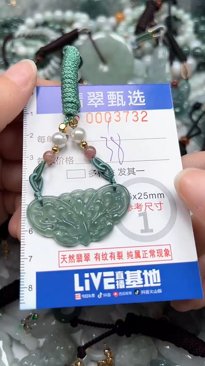 【闪购商品】翡翠颈饰未镶嵌00..3732