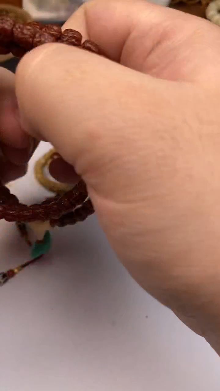 【闪购商品】金刚菩提手串佛手108素串