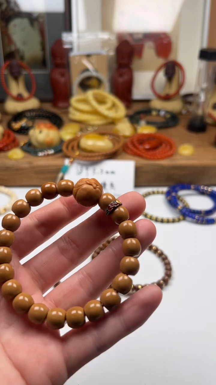 【闪购商品】猴头核桃手串雕刻加卡环猴头手串