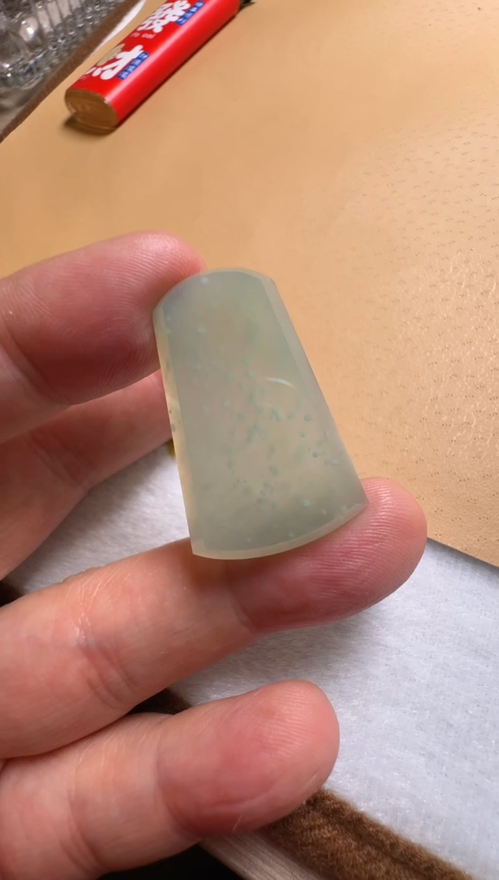 【闪购商品】翡翠颈饰未镶嵌无事牌，尺寸34.6*21.8*3.8