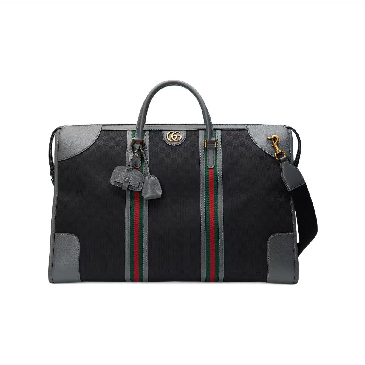 99新 GUCCI/古驰 古驰大号旅行包/R172/赠钥匙扣