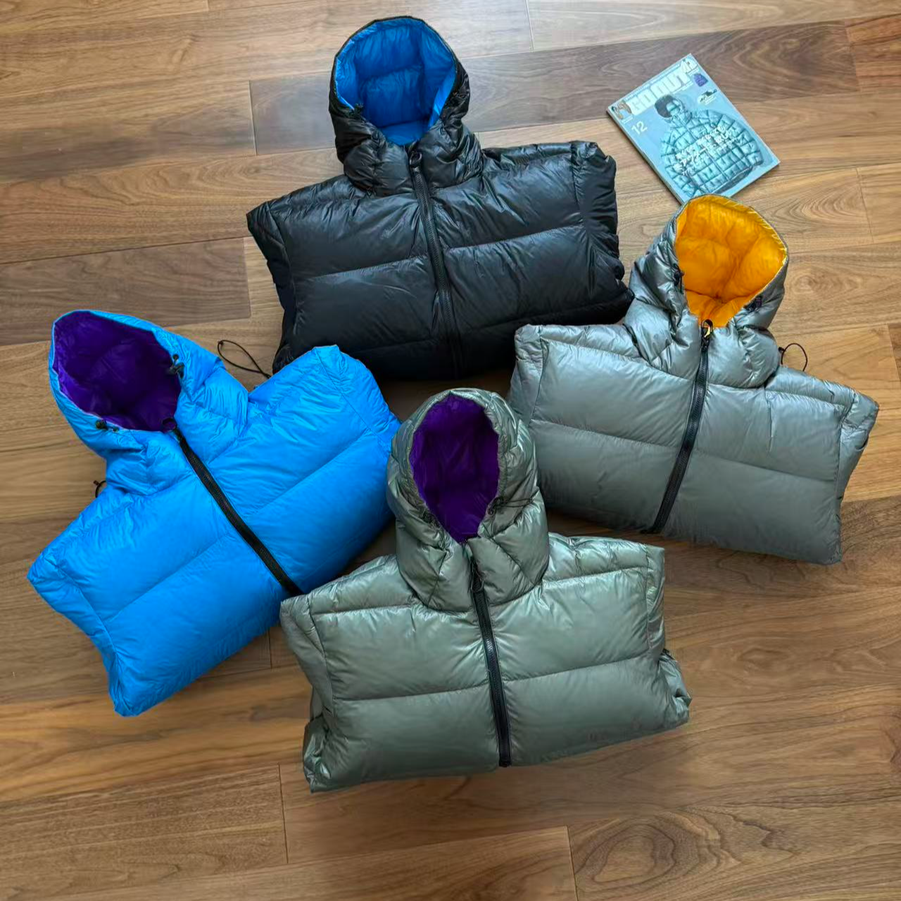 【NG/面包/羽绒服】限定联名~冬季户外运动保暖连帽羽绒服-25-58