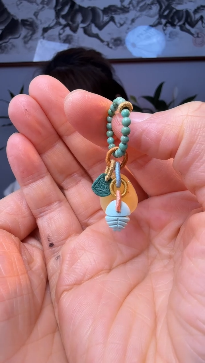 【闪购商品】绿松石未镶嵌提溜时尚百搭A1518