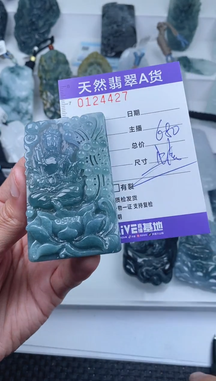 【闪购商品】翡翠颈饰未镶嵌         427