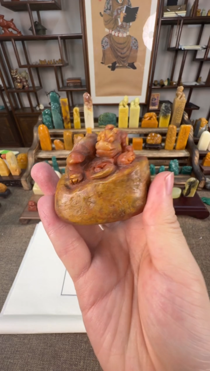 【闪购商品】寿山石印石编号编号A718