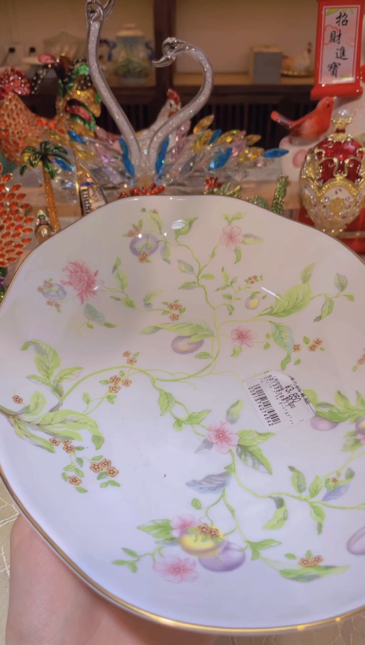 【闪购商品】茶宠鱼盘瓷器好看全部防漏带走