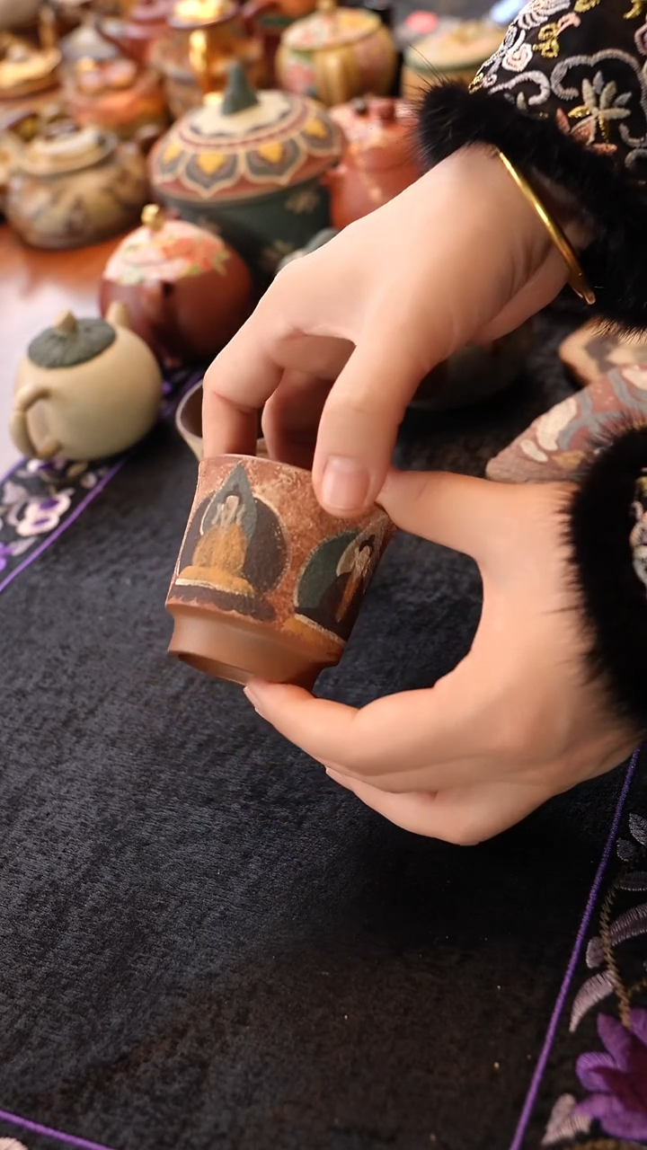 茶壶紫砂段泥无相杯