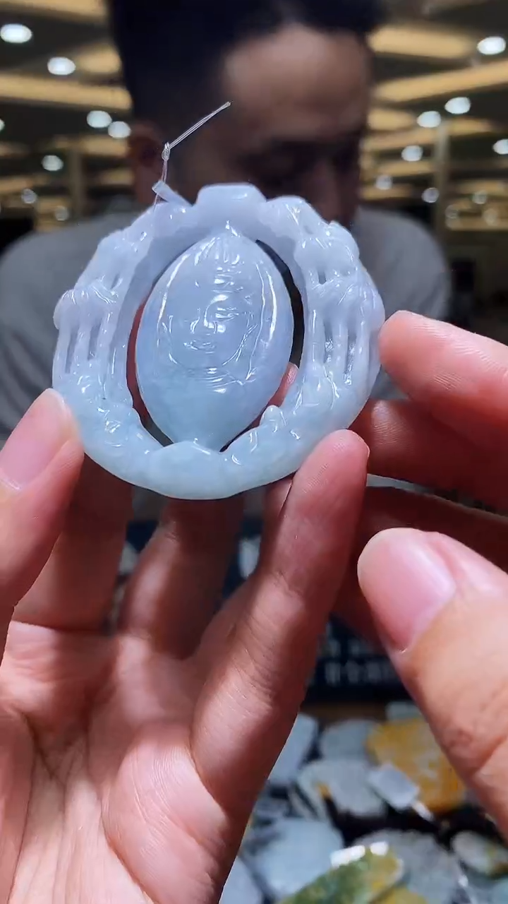 颈饰未镶嵌翡翠M-@@BSGC112107多样性发一