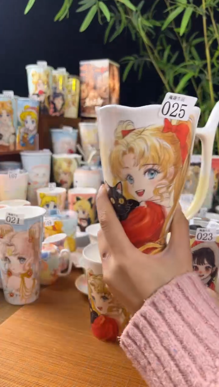 【闪购商品】025景德镇文创手作瓷器加盖子