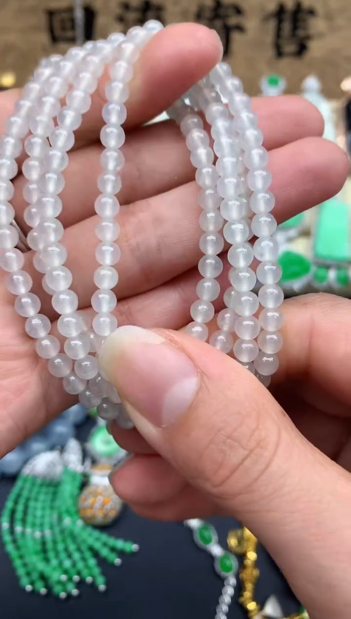 【闪购商品】翡翠手串未镶嵌108-中国好珍宝