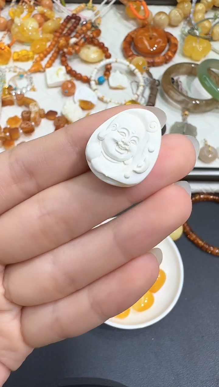 未镶嵌蜜蜡颈饰X0327-1195-544