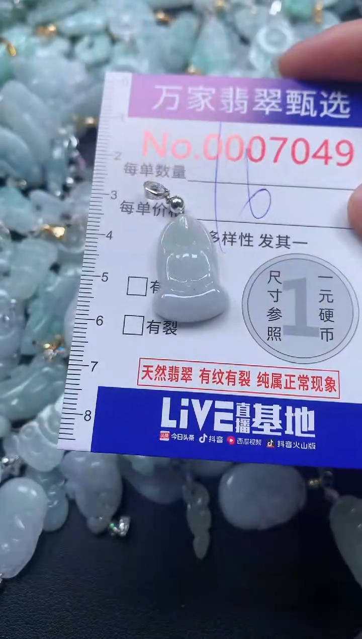 颈饰未镶嵌翡翠7049