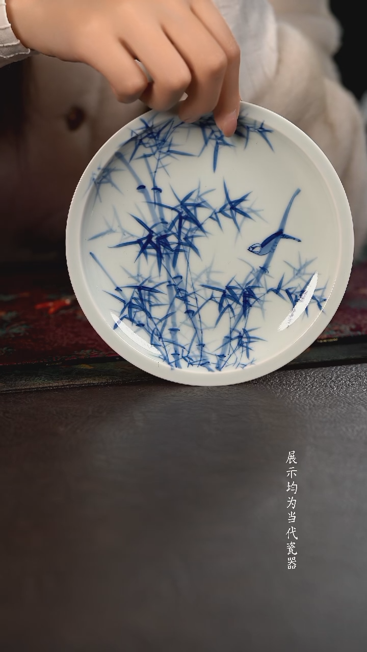 厚力煊竹报平安大折沿壶承随机 831随机