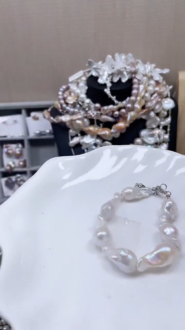 未镶嵌手链淡水珍珠【纯恬饰品】