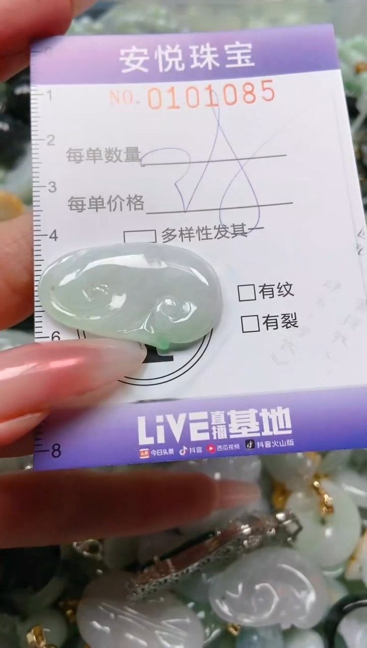 【闪购商品】翡翠颈饰未镶嵌闪购0101085