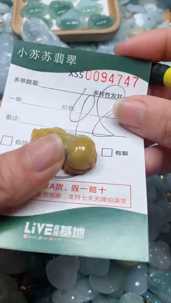 【闪购商品】翡翠颈饰未镶嵌闪购商品0094747