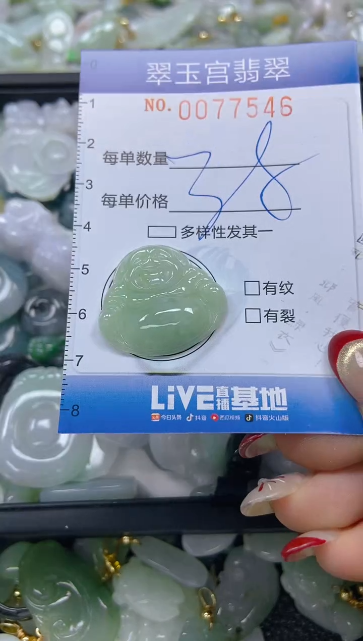 【闪购商品】翡翠颈饰未镶嵌闪购0077546