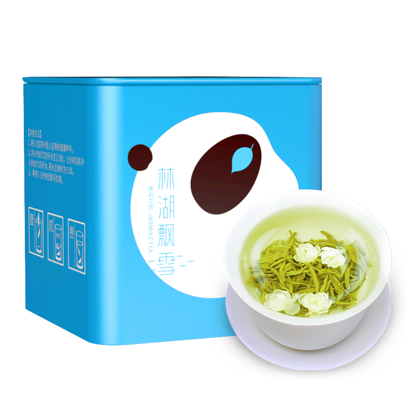 川红茶业集团茉莉花茶50g方盒口粮茶浓香型特级茶严选茶叶