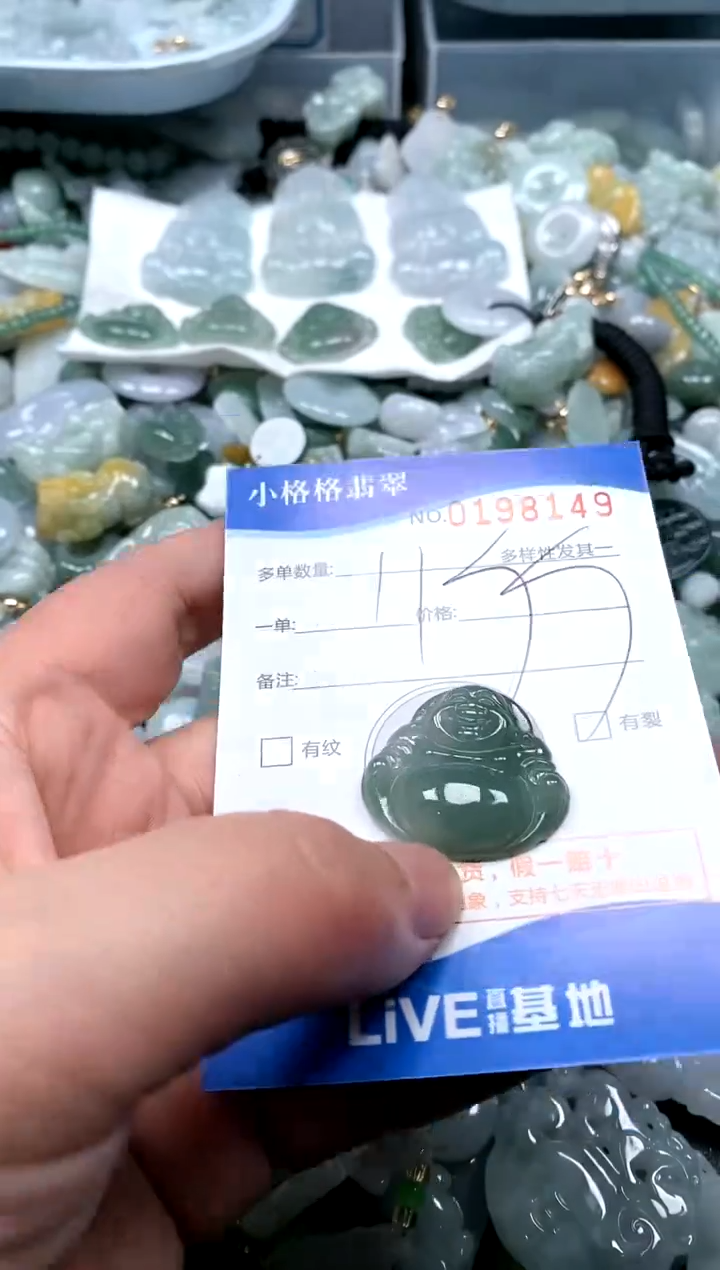 【闪购商品】翡翠颈饰未镶嵌闪购商品0198149