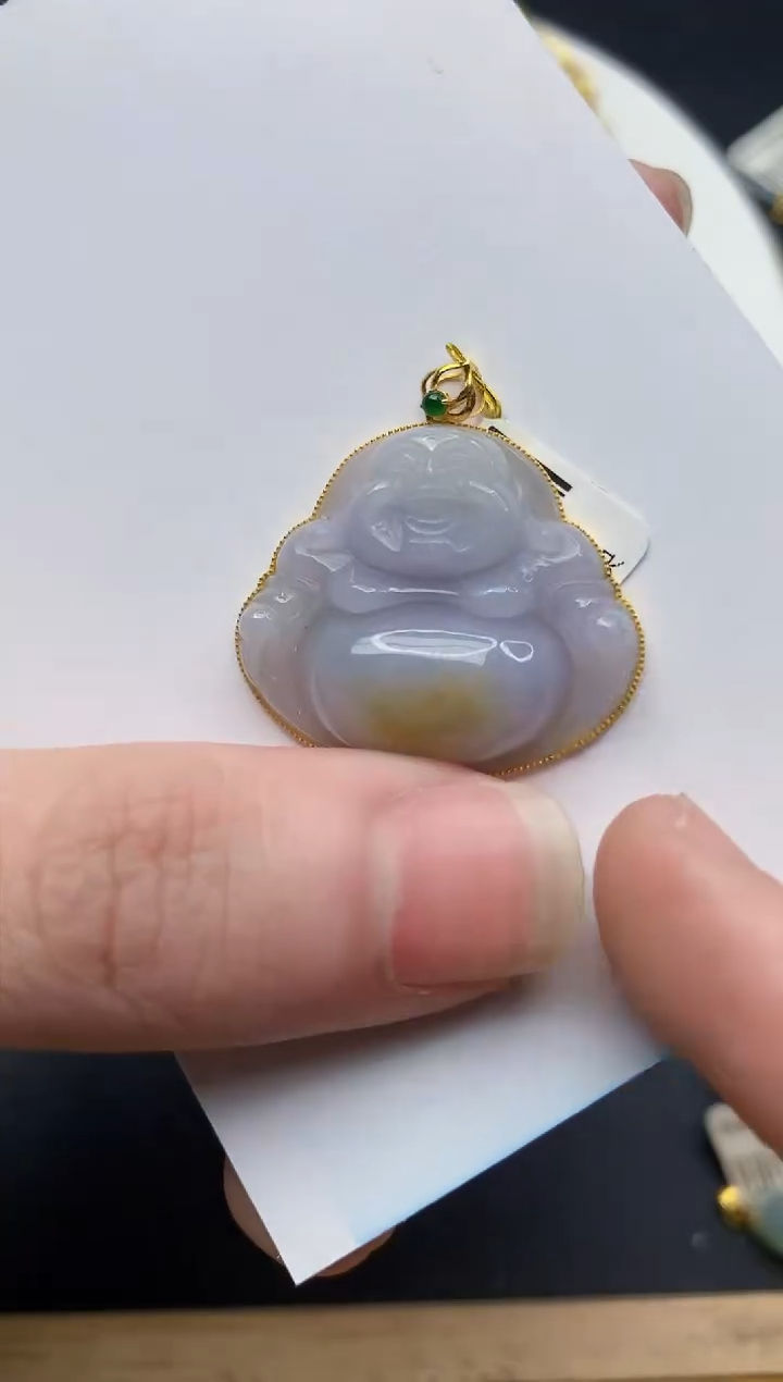 【闪购商品】翡翠颈饰18K金镶嵌16..........