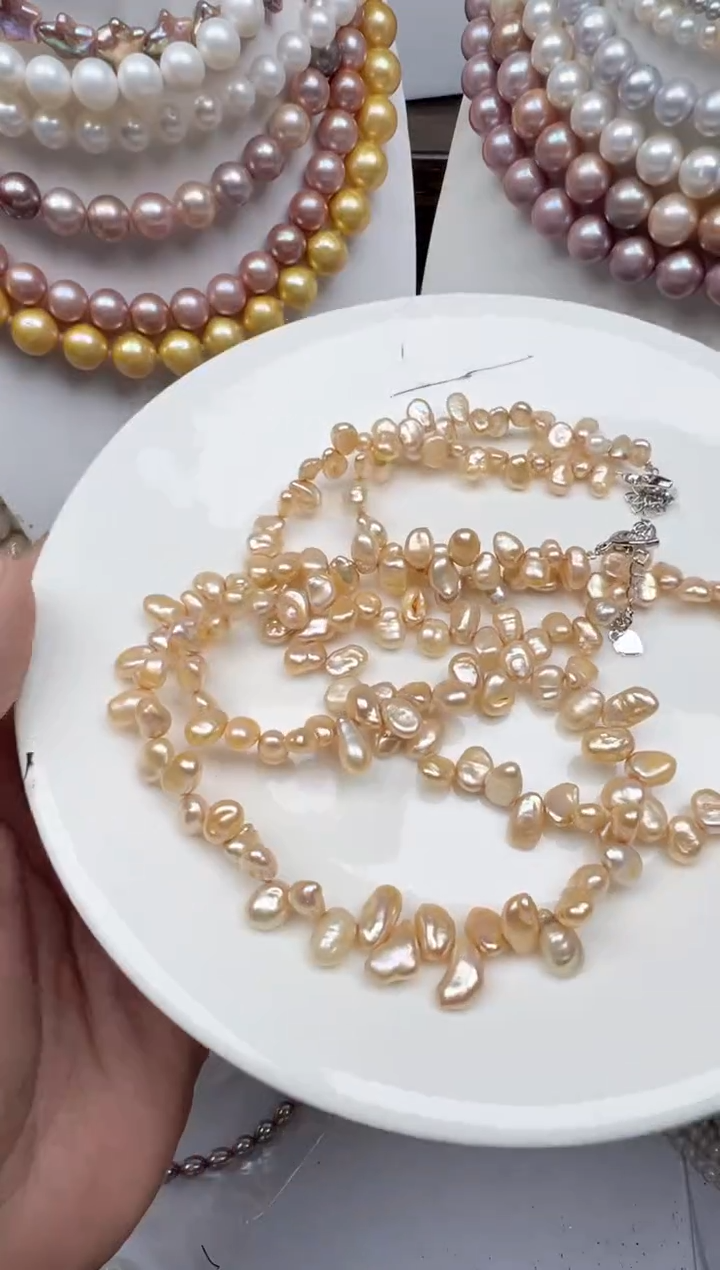 【闪购商品】淡水珍珠颈饰未镶嵌1