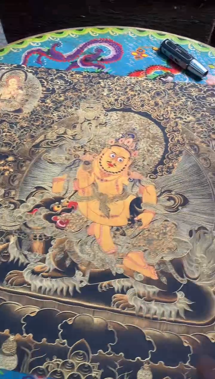 卷轴画天天的唐卡tk160