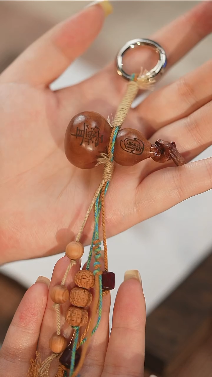 木质类桃木小葫芦 挂件