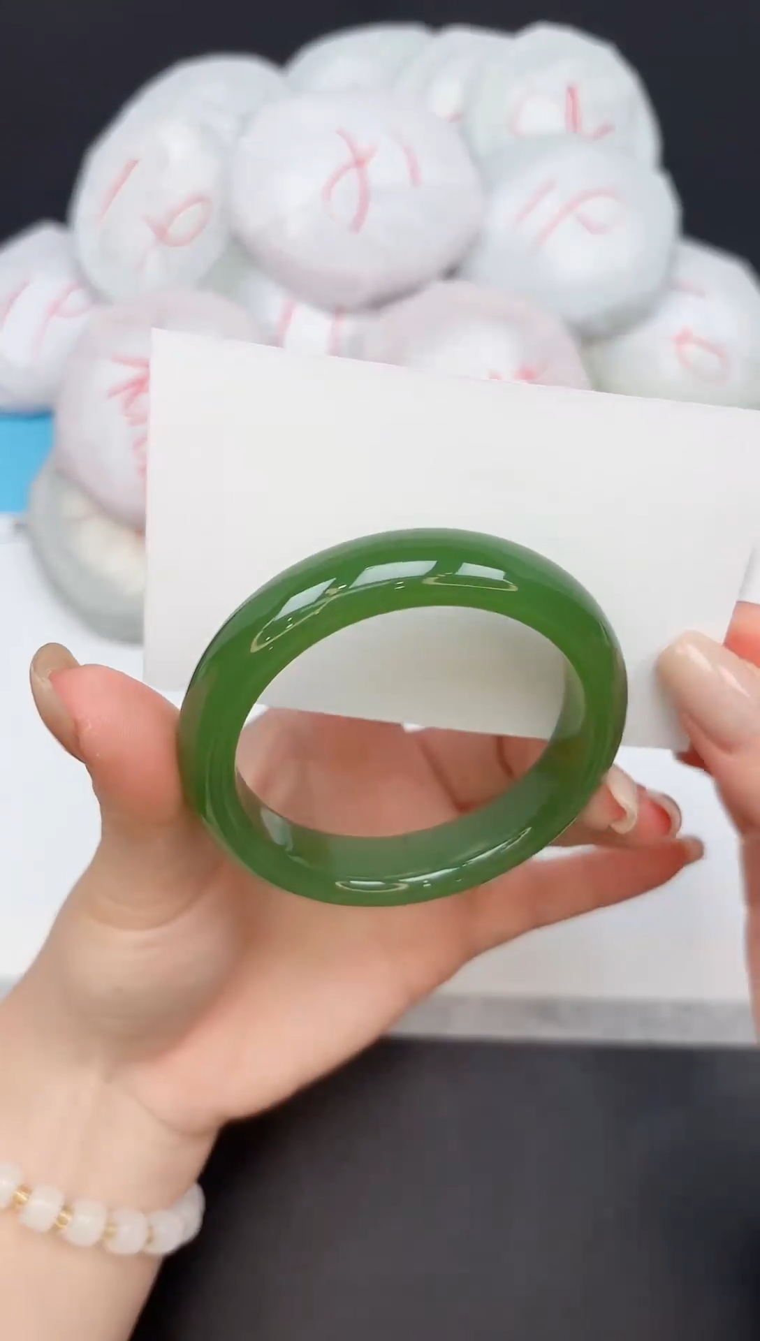 未镶嵌手镯石英质玉62/5455