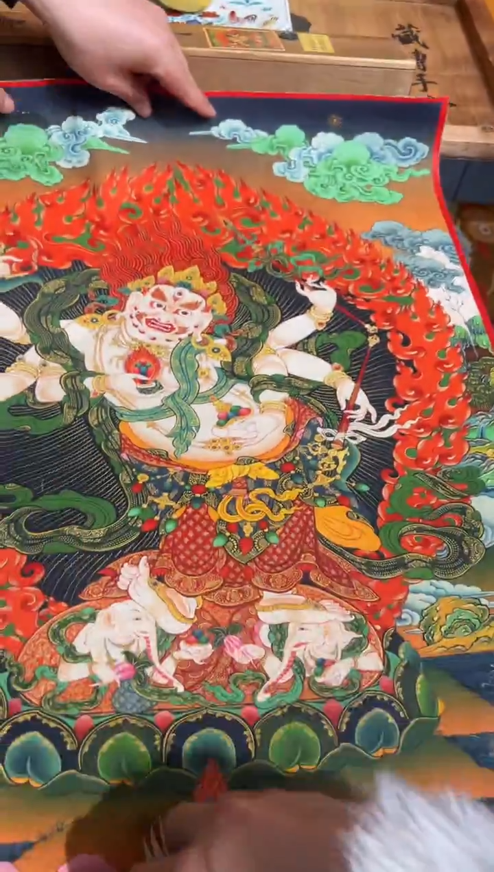 卷轴画卷轴画奥奥的唐卡