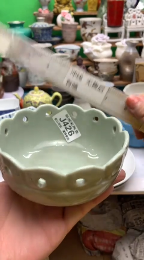 【闪购商品】盖碗海外回流瓷器