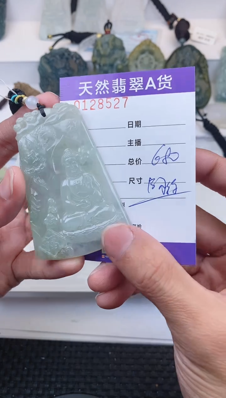 【闪购商品】翡翠颈饰未镶嵌       527