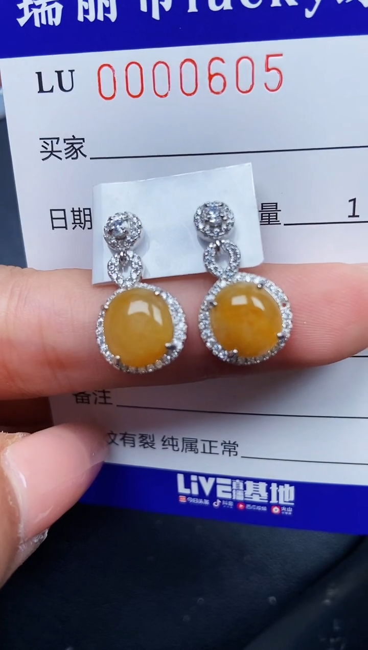 【闪购商品】翡翠颈饰银S925镶嵌0605