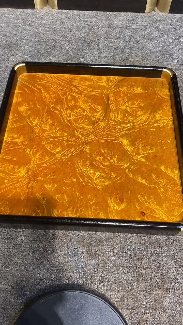 木木雕款礼**?茶盘一个