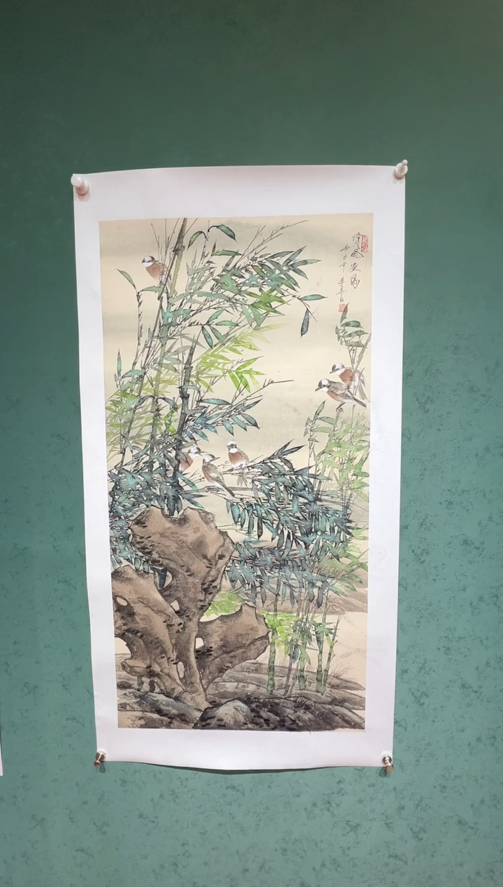 国画周建真老师作品