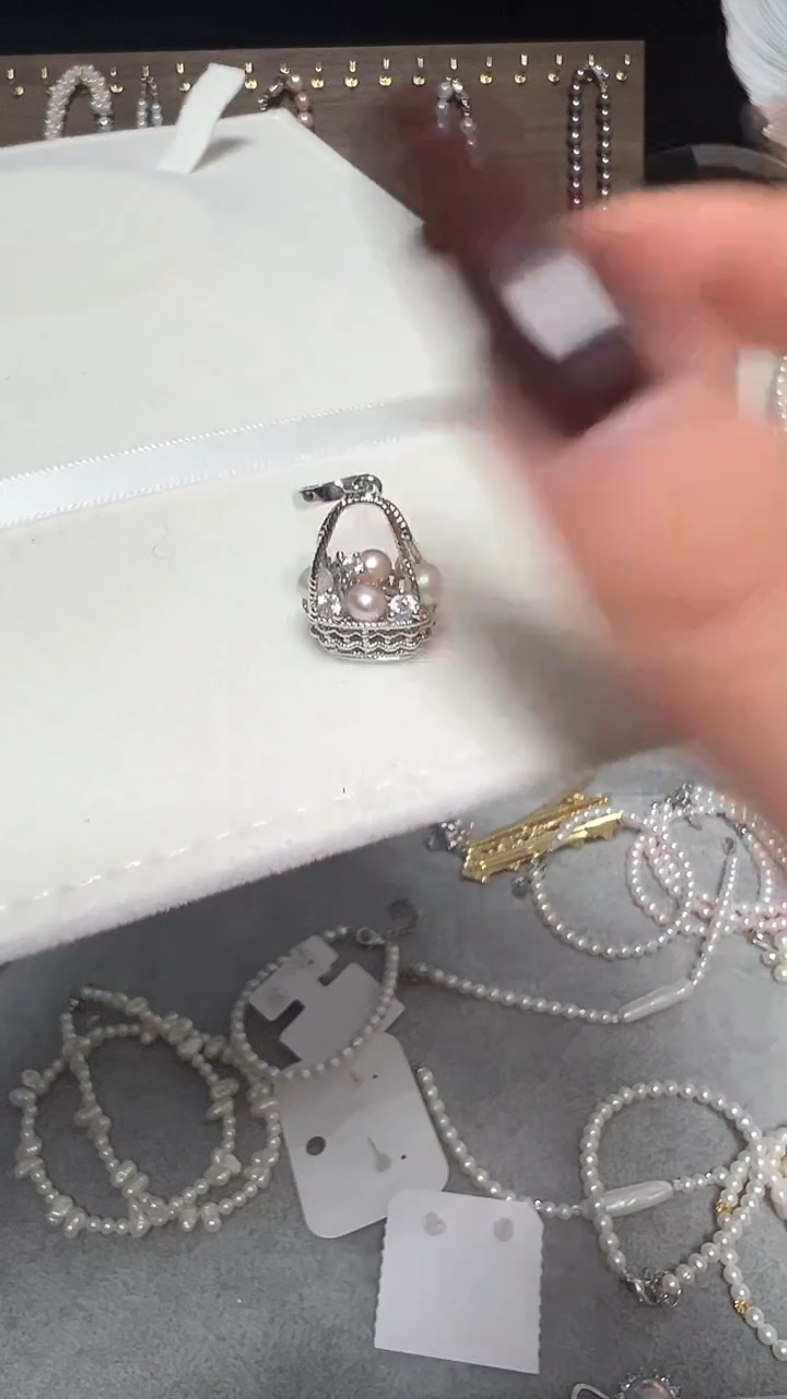 吊坠(不含链)钛钢淡水珍珠永丽珍珠严选