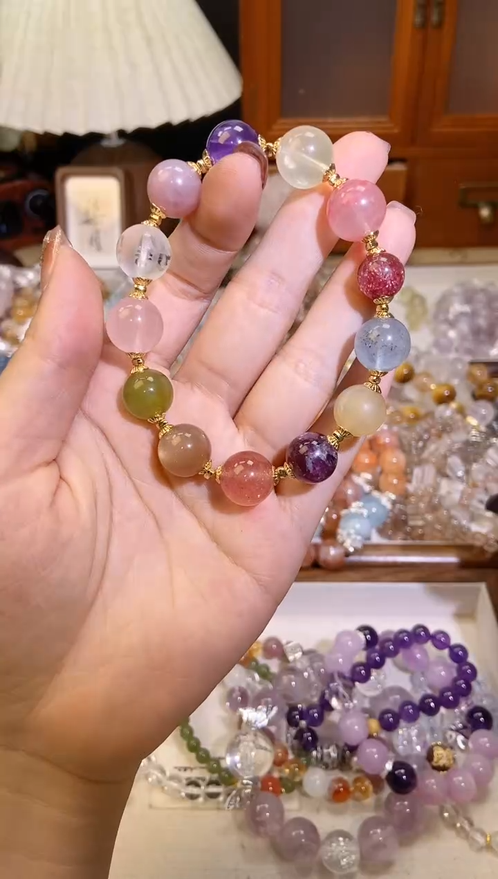 【闪购商品】水晶手链未镶嵌506多宝