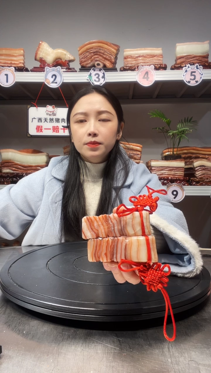 【闪购商品】天然石材柳州猪肉石