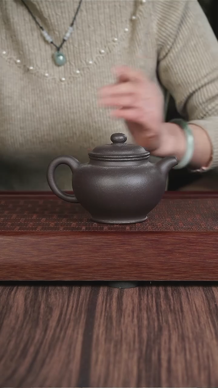 【闪购商品】紫砂茶壶天青 高温 大掇只