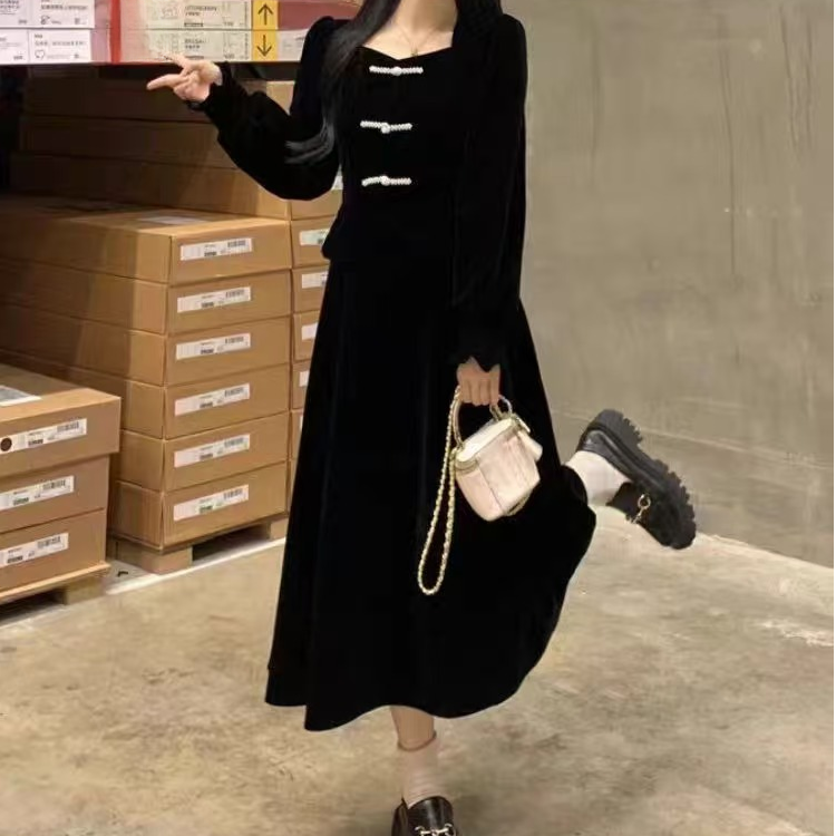 XIE9 国风气质高级感连衣裙9331